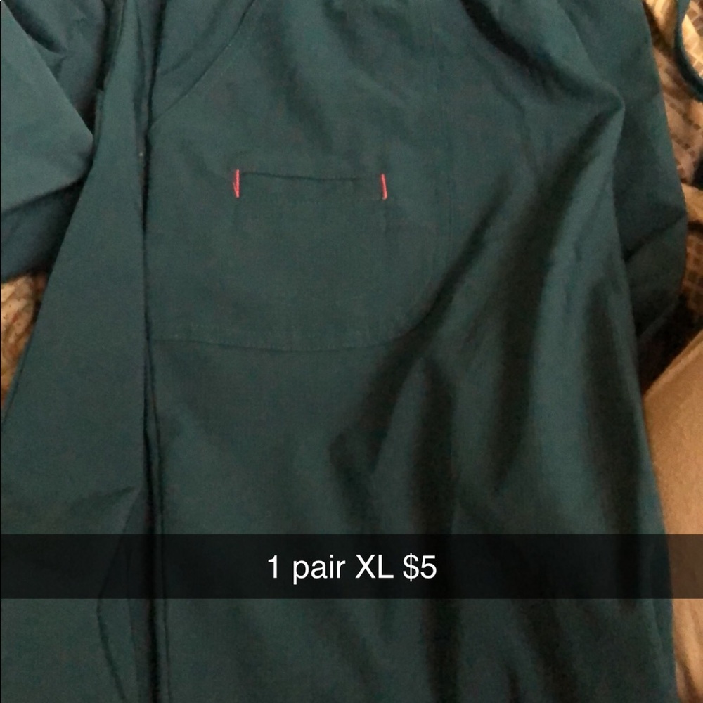 Hunter green scrubs!